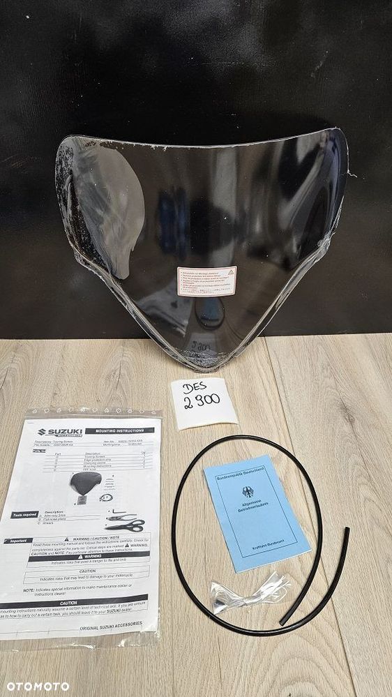 Szyba Turystyczna Suzuki Hayabusa GSX 1300R (2008+)  990D0-15H50-SMO - 1