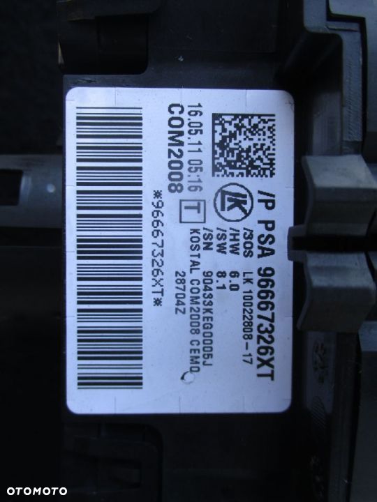 Przełącznik zespolony taśma 96667326xt Citroen DS3 - 2