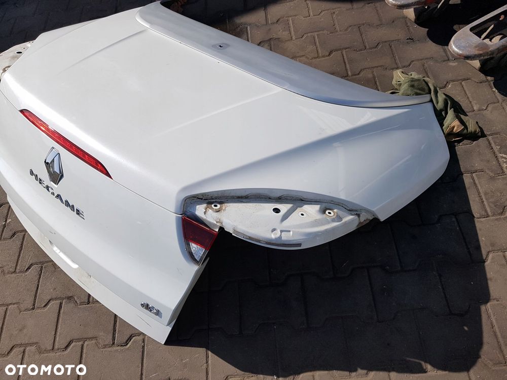 RENAULT MEGANE 3 III CABRIO KLAPA BAGAŻNIKA TYŁ TEQNC - 3