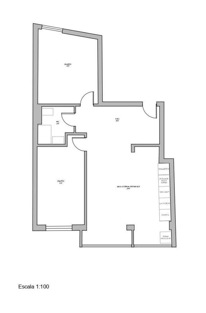 Apartamento T2 em Encosta do Sol de 65 m2 - Grande imagem: 3/3