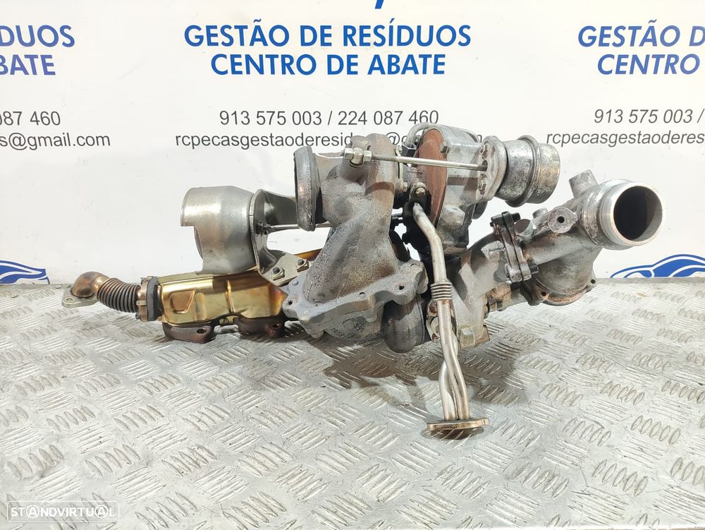 Turbo Compressor Biturbo BorgWarner Mercedes Benz 2.2 CDI 651912 - 6