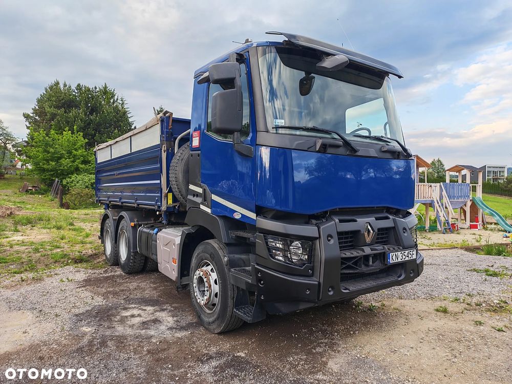 Renault Wywrotka K 380 6x4 Kipper Tipper Manual - 2