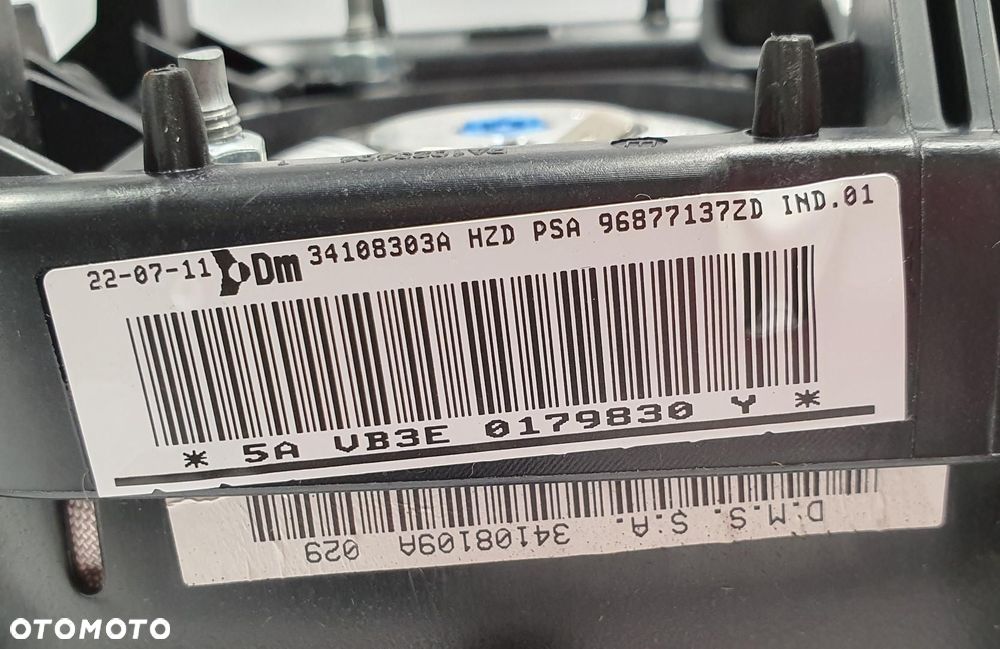 PODUSZKA AIRBAG KIEROWCY CITROEN C5 III X7 - 4