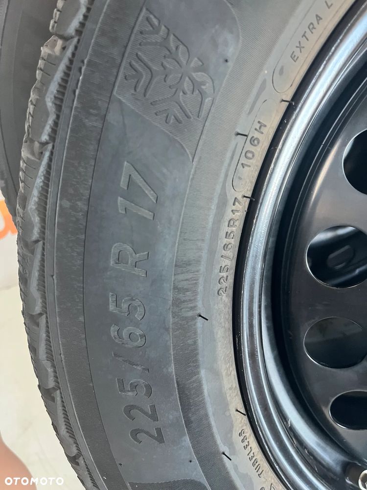 Opony+Felga stalowa  7x17 5x108 ET50 FORD - 10