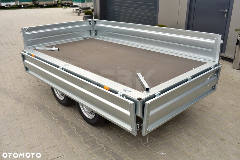 Brenderup SUPER MOCNA PRZYCZEPA 4260 T OTWIERANE WSZYSTKIE BURTY - 10