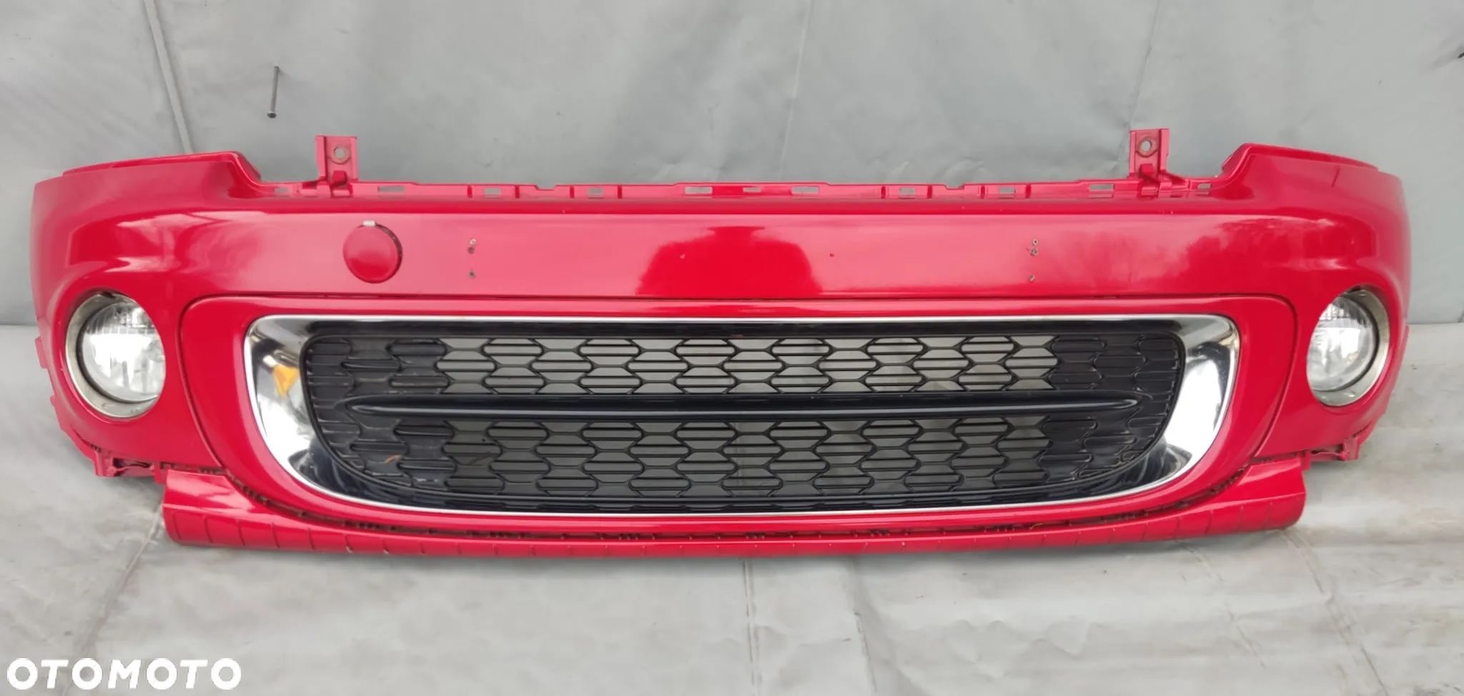 MINI COOPER R56 ZDERZAK PRZEDNI HALOGENY KRATKA GRILL - 1