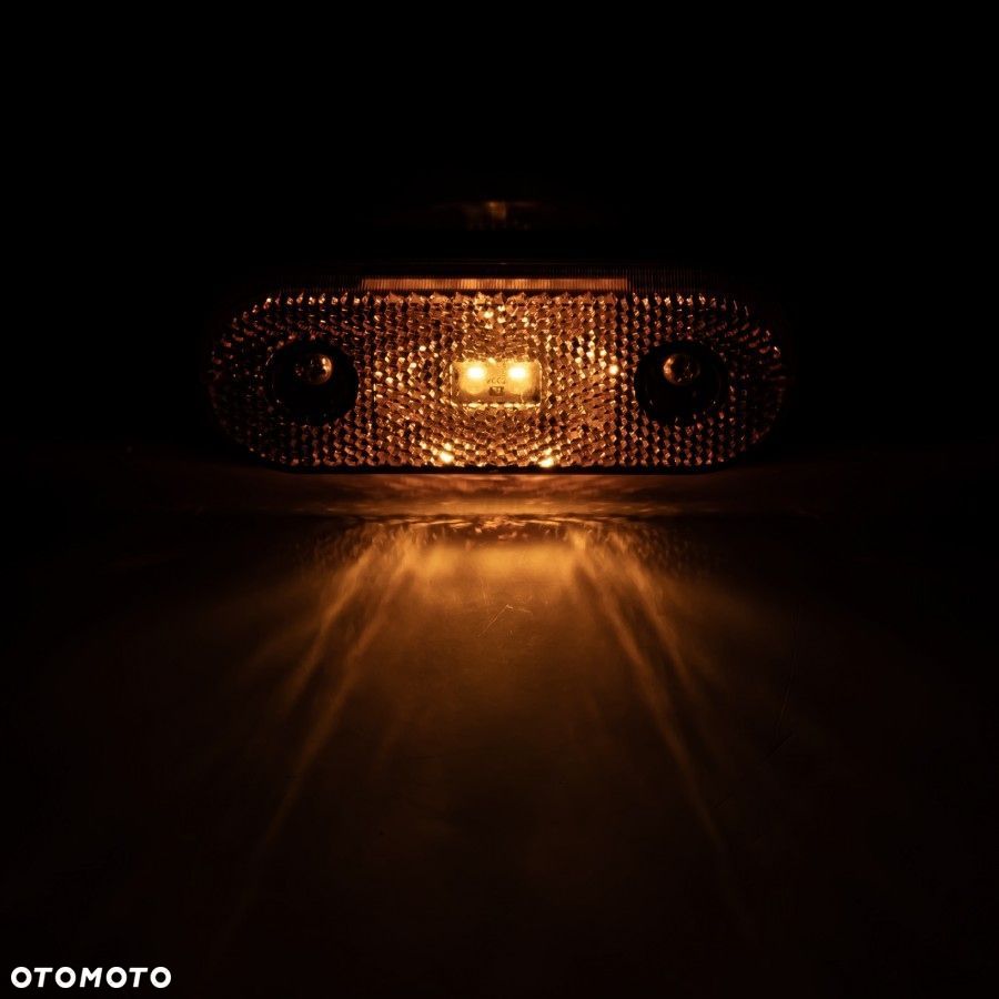 lampa obrysowa led żółta ze złączem quick click 1,5 m uniwersalna - 3