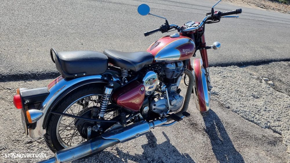 Moto Guzzi California Royal Enfield Classic Bullet - 2