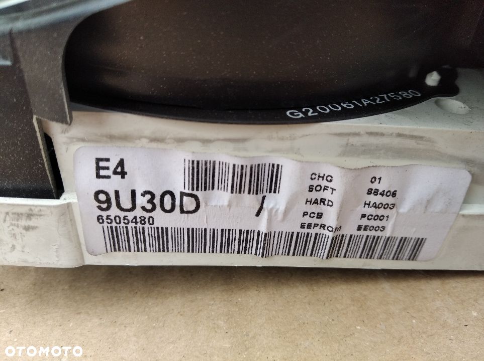 Nissan Note E11 1.5 DCI zegar licznik 9U13D 9U50B 1.4 16v - 6