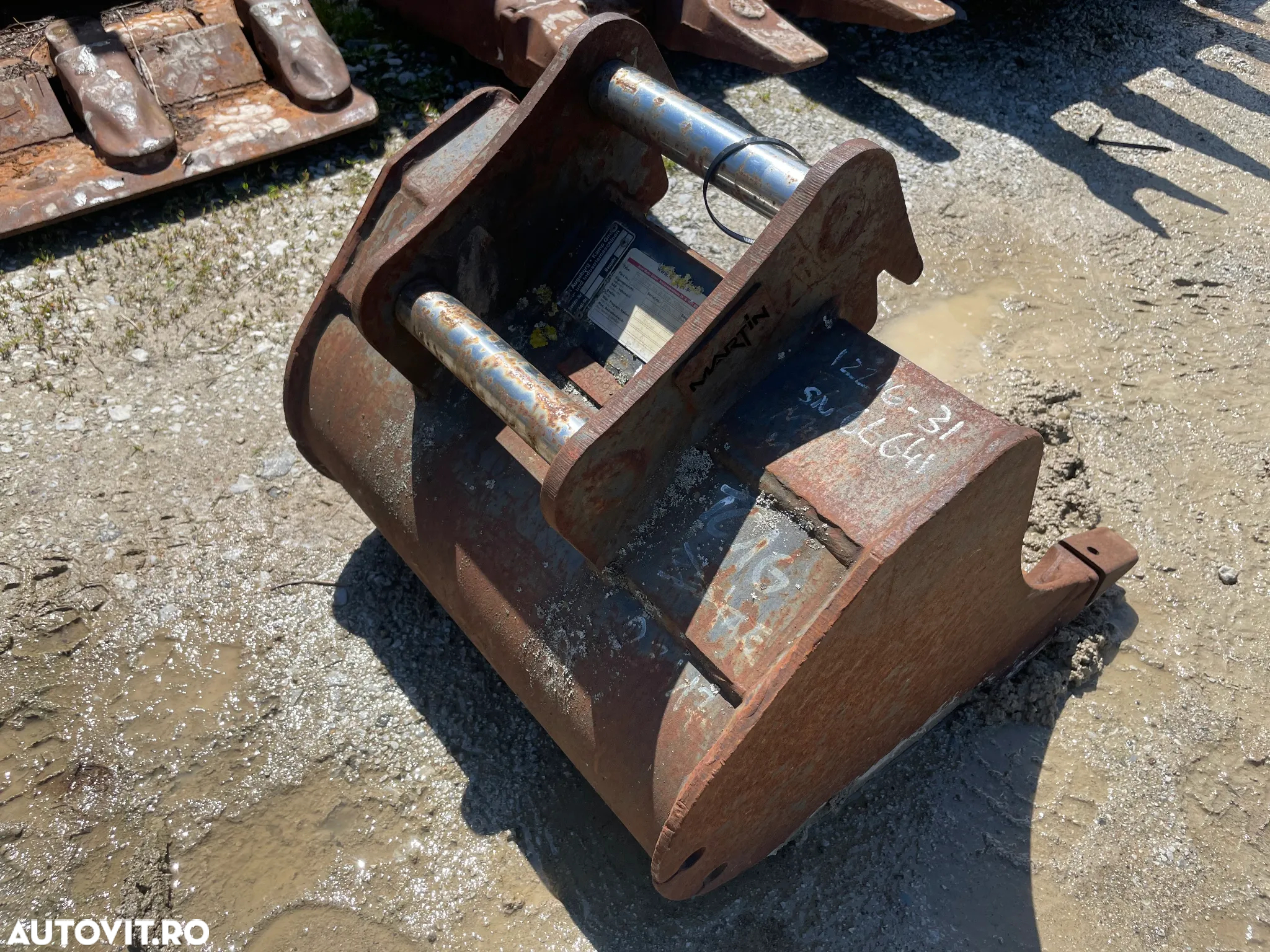 Cupa miniexcavator Morin MM01 latime de 500 mm - 2