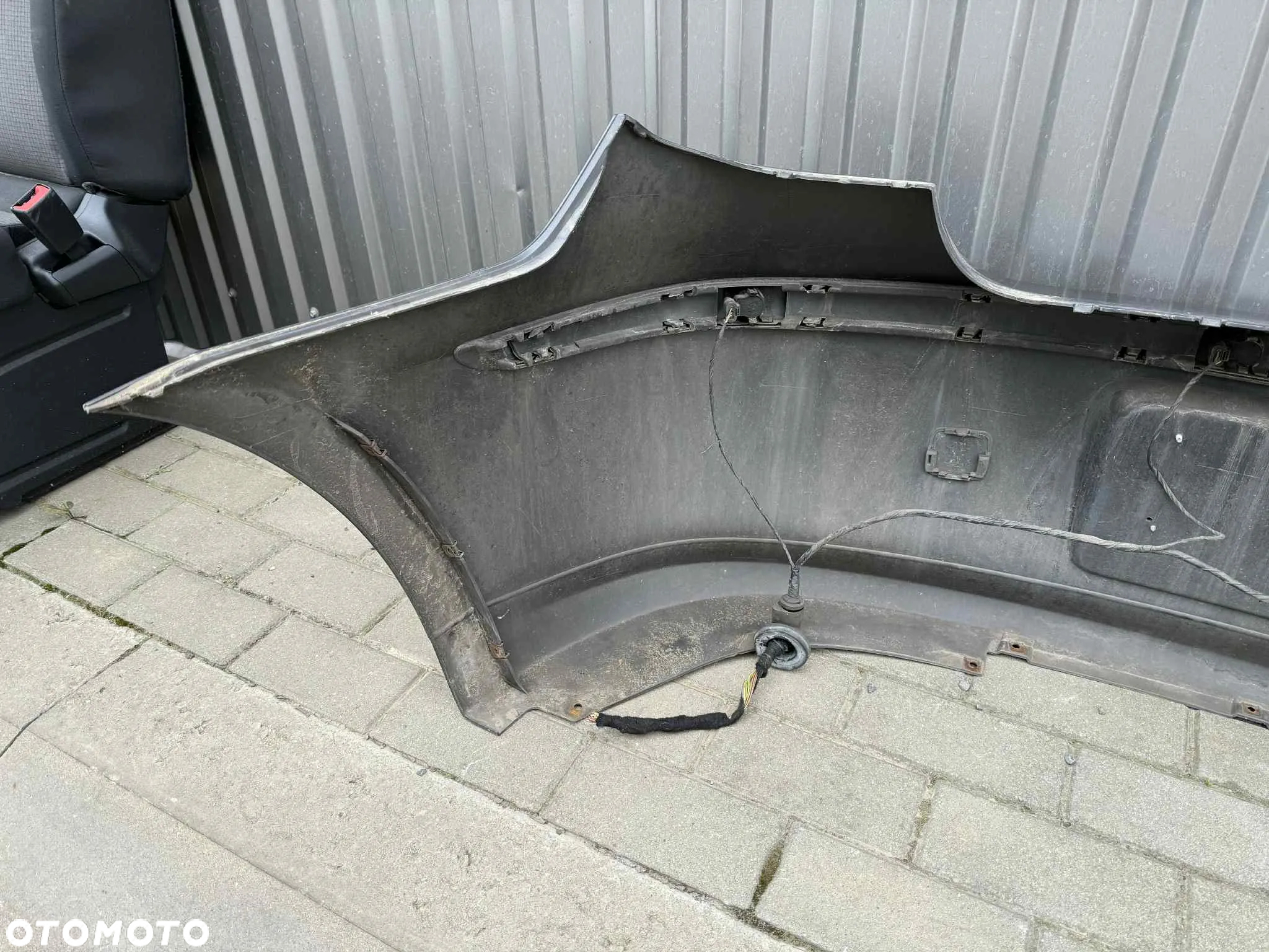 BMW 1 E87 Lift Zderzak tył tylny 4xPDC kompletny black sapphire 475 - 9