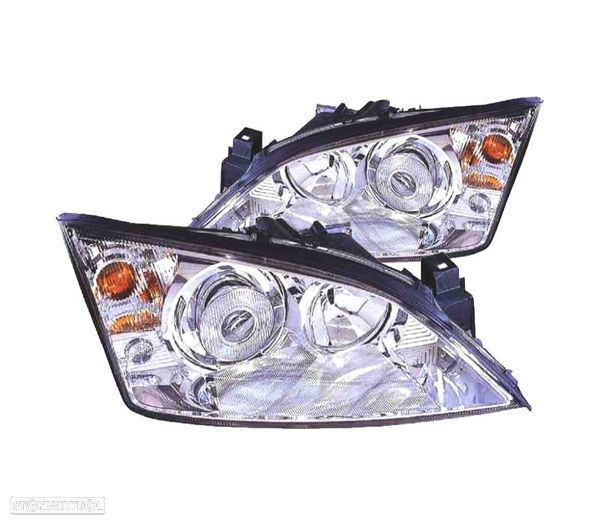 FARÓIS OPTICAS XENON FORD MONDEO III 03-07