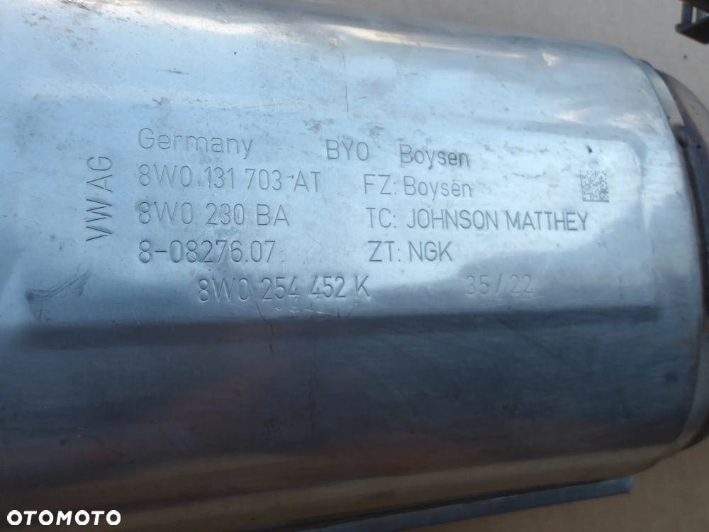 KATALIZATOR DPF AUDI A4 A5 A6 A7 C8 05L131766 8W0254452K - 8