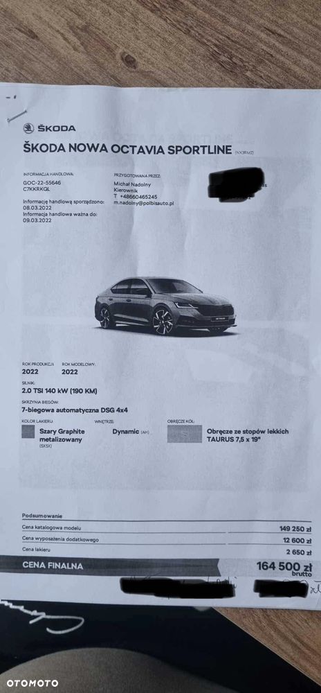 Skoda Octavia 2.0 TSI 4x4 Sportline DSG - 12