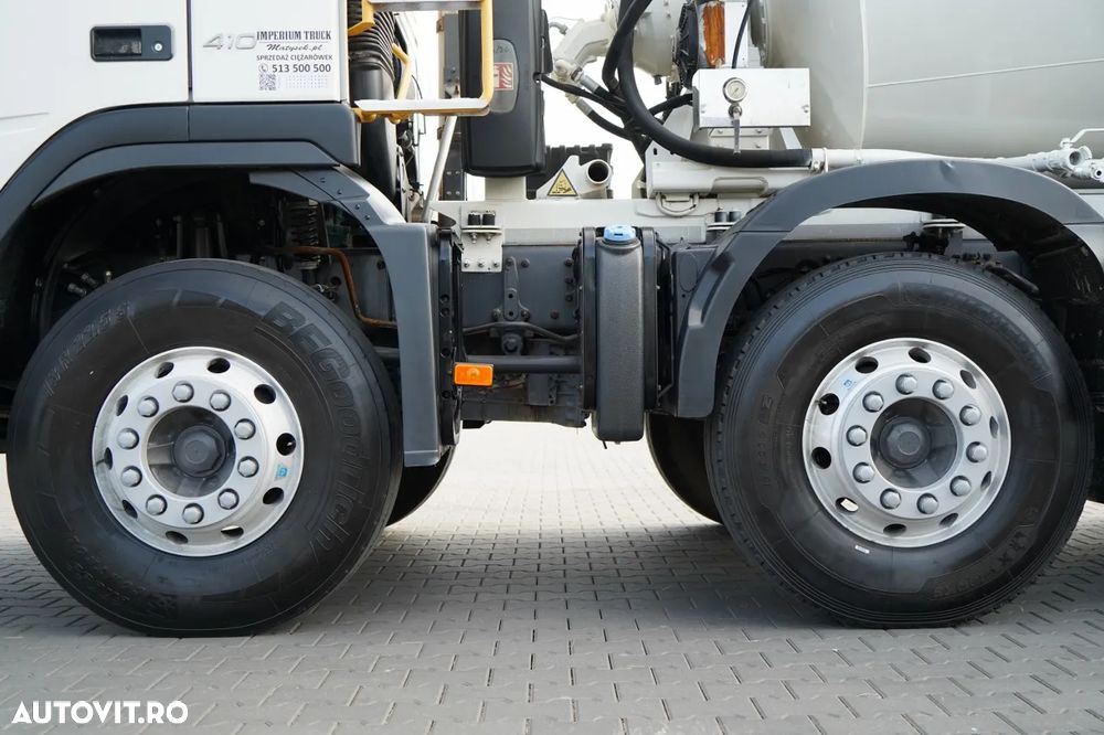Volvo FMX 410 / 8x4 / BETONIERĂ / BETONIERĂ / LIEBHERR / 9 M3 / I-SHIFT / JANTE DIN ALIAJ / EURO 5 - 24