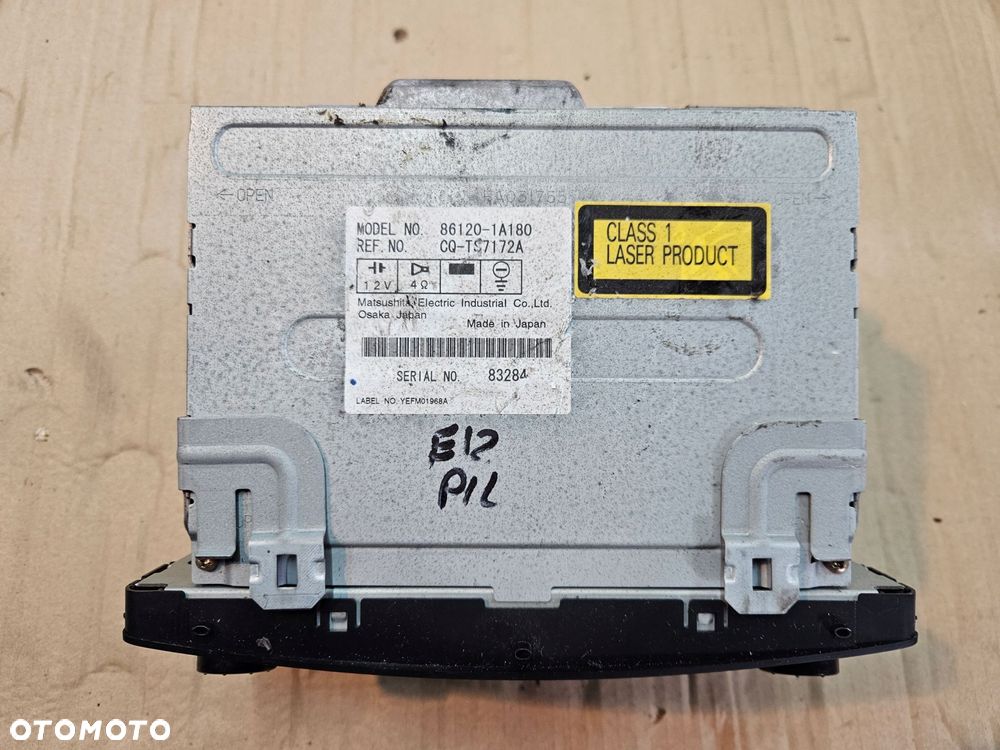 toyota corolla e12 02-04 radio - 2