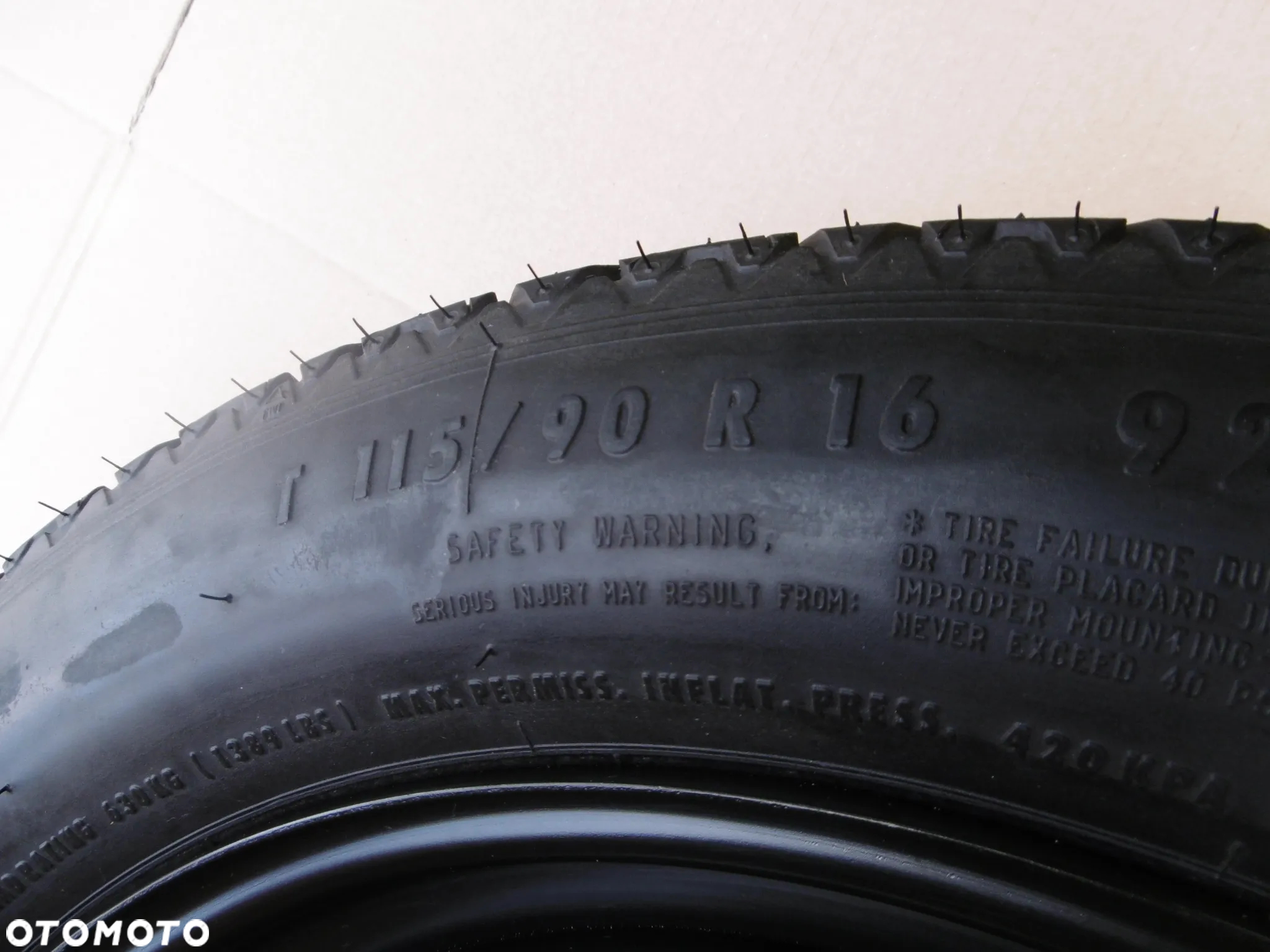 Koło zapasowe dojazdowe dojazdówka zapas BMW e46 e90 e87 16 cali 115/90/16 - 2