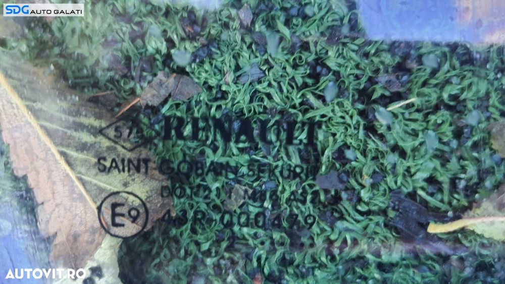 Geam Sticla Culisant de pe Usa Portiera Dreaptas Fata Renault Megane 3 Grandtour 2008 - 2015 [C1669] - 2