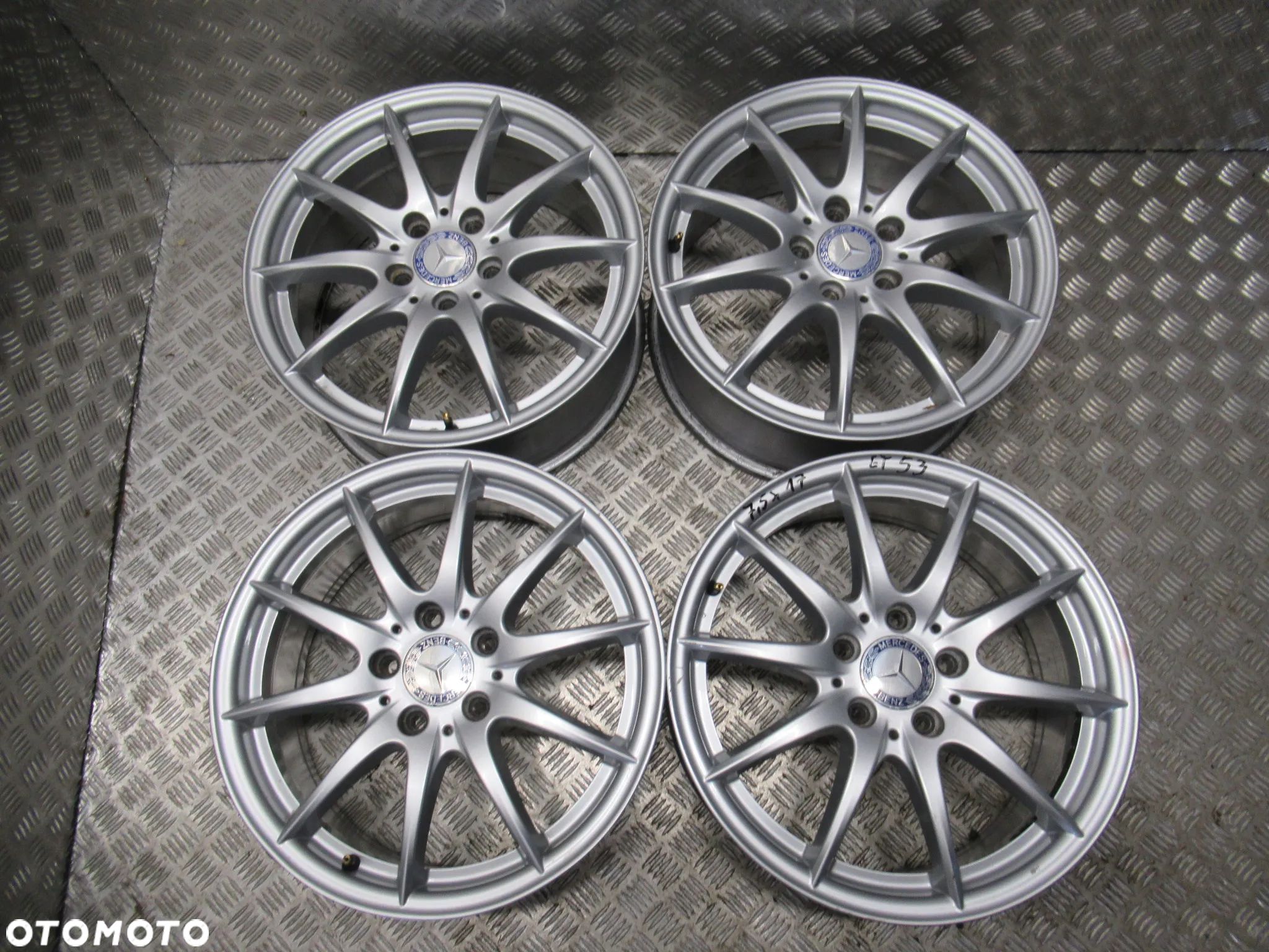 Felgi Mercedes ML W166 7,5Jx17 et53 5x112 A166 - 1
