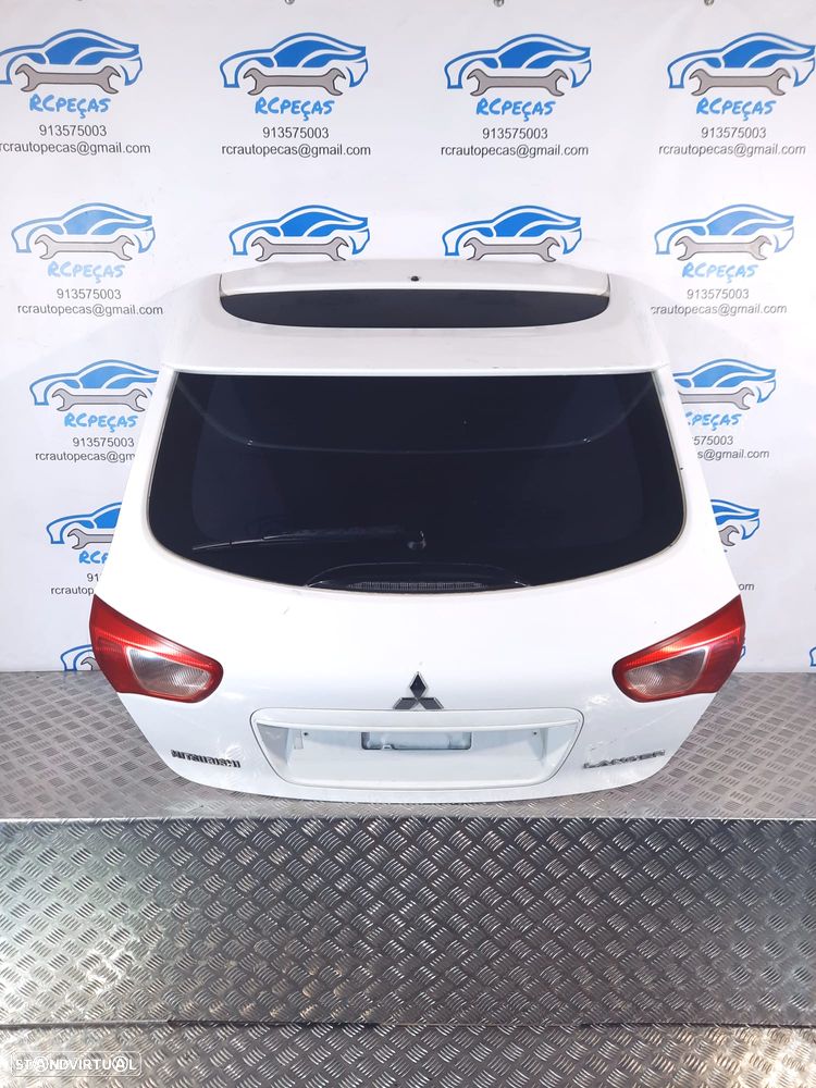 PORTA TAMPA MALA MITSUBISHI 5801A733 MITSUBISHI LANCER VIII 8 MK8 CX CXA SPORTBACK FECHO PUXADOR MOTOR VIDRO LUZ 3º STOP SPOILER LIP AILERON - 8
