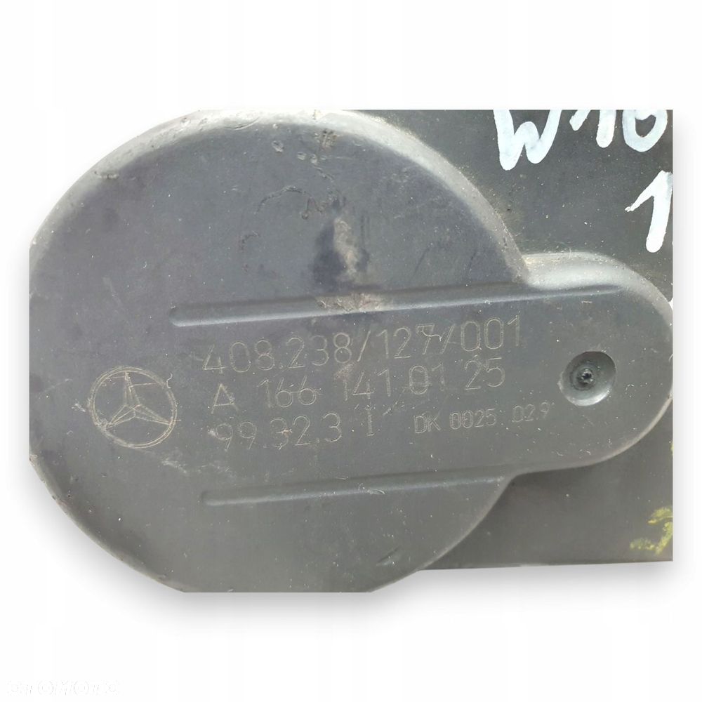 PRZEPUSTNICA Mercedes Klasa A W168 Vaneo 1.4 8V A1661410125 - 2