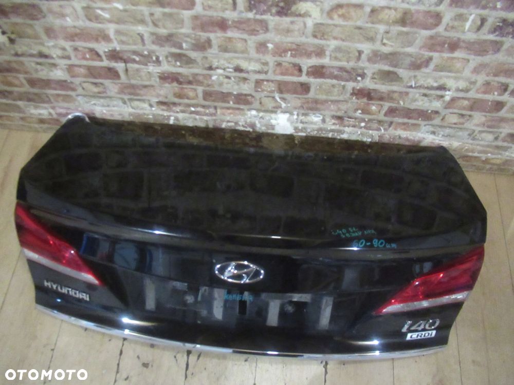 KLAPA TYŁ KAMERA HYUNDAI I40 LIFT 2014/2019 ROK SEDAN KOD LAKIERU: NKA - 4