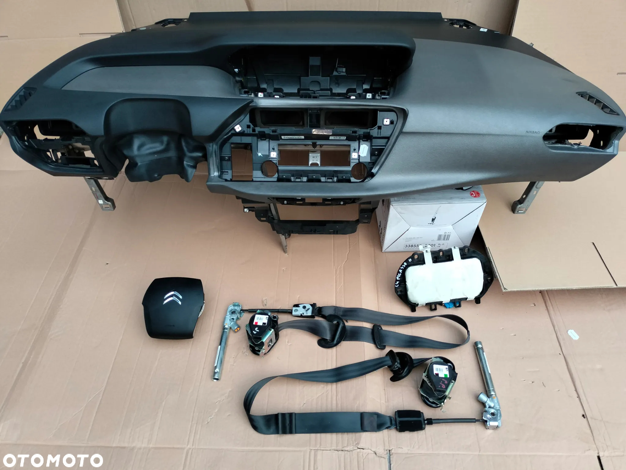 CITROEN C4 II PICASSO KONSOLA DESKA AIRBAG ORYGINAŁ - 2