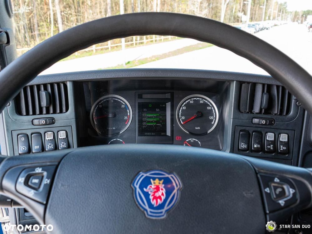 Scania G440 8x8 PALFINGER PK 100002 HDS Żuraw Fly Jib Wciągarka - 21