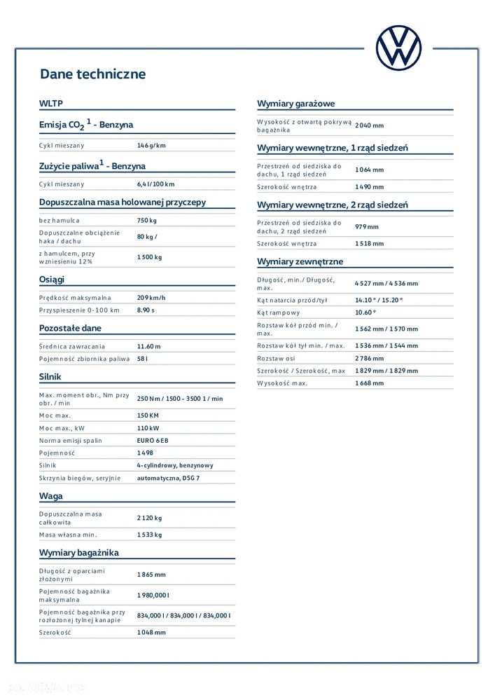 Volkswagen Touran 1.5 TSI EVO Comfortline Plus DSG - 8