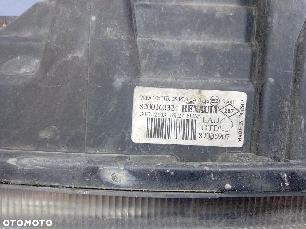 RENAULT LAGUNA II 01- REFLEKTOR PRAWY LAMPA XENON EU 8200163324 - 11