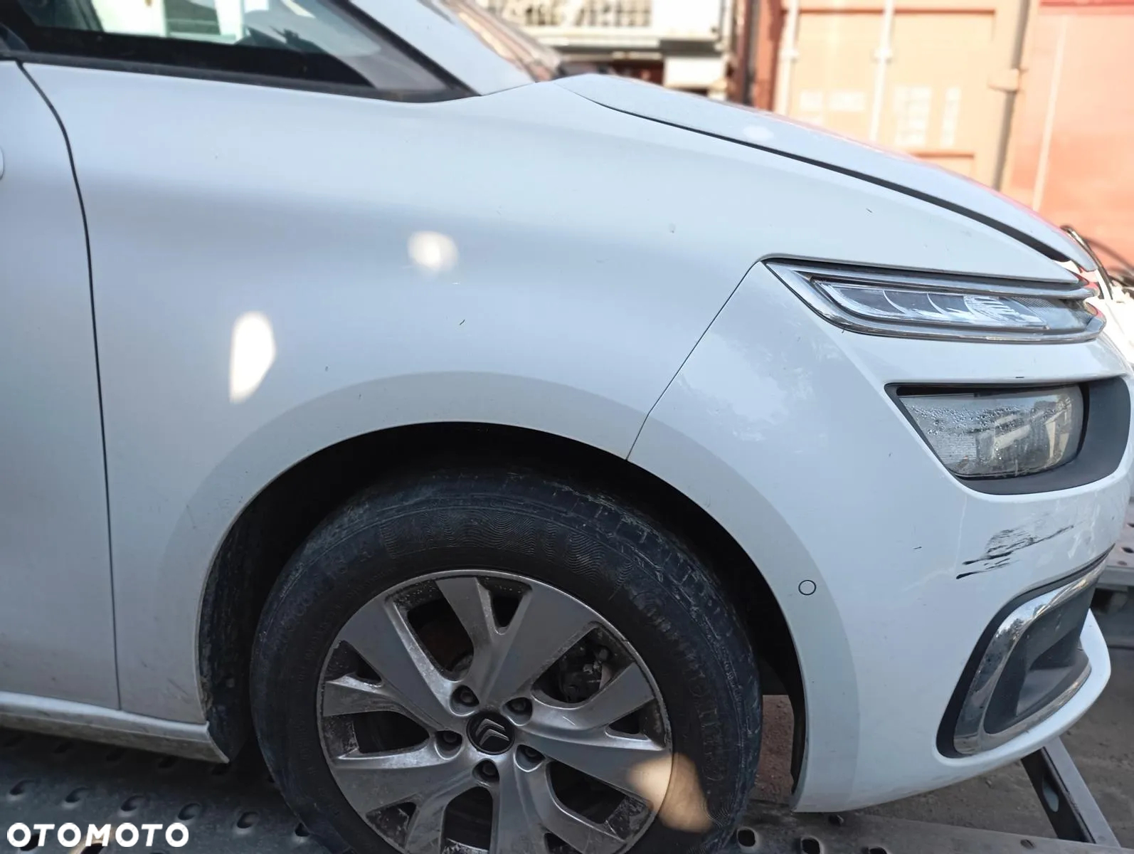 ZDERZAK MASKA BŁOTNIK PRZÓD CITROEN C4 PICASSO II LIFT EWP - 4