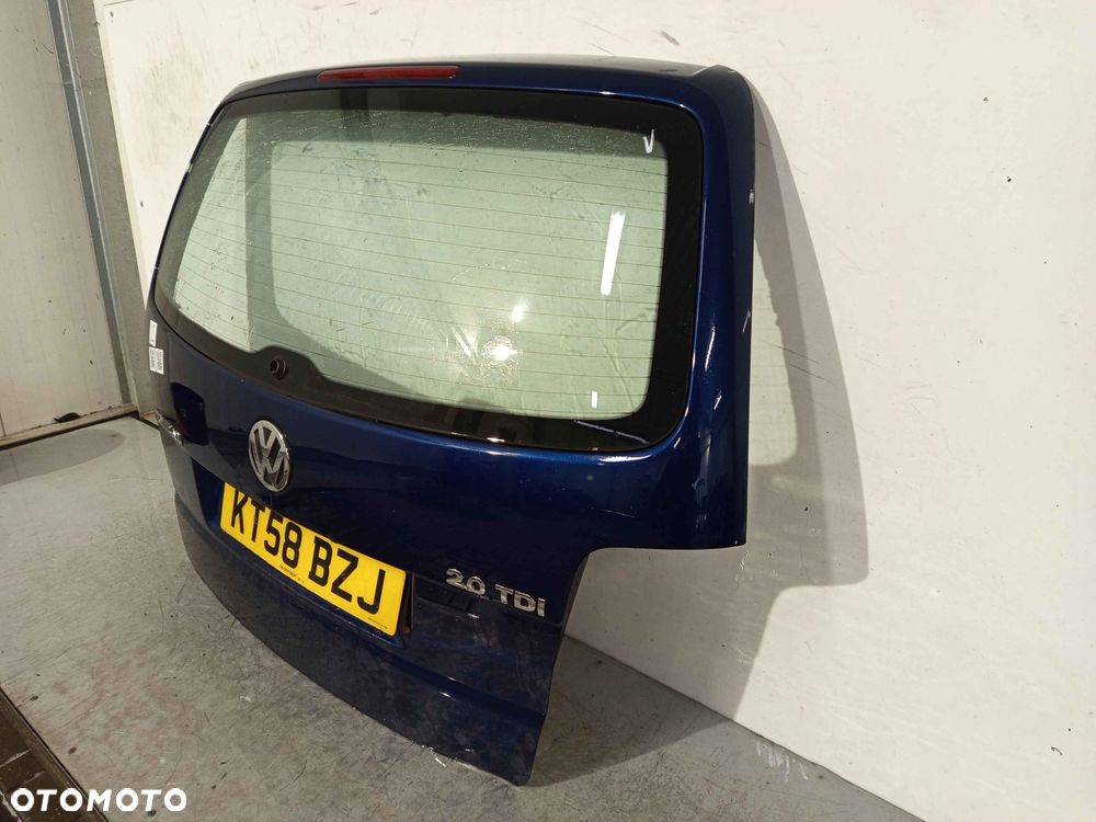 + KLAPA BAGAŻNIKA TYŁ TYLNA VW VOLKSWAGEN TOURAN LD5Q GRANAT GRANATOWA - 2