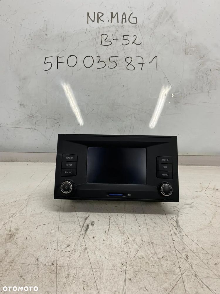 RADIO CD CZYTNIK SEAT IBIZA IV 5F0035871 - 1