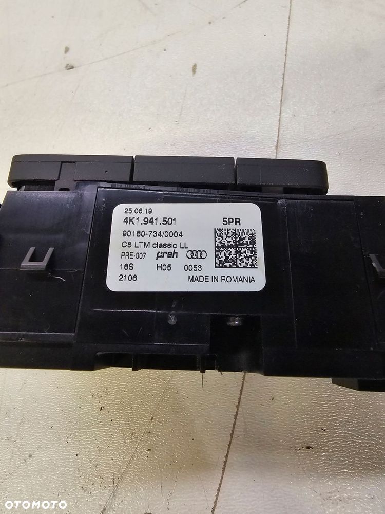 PRZEŁĄCZNIK ŚWIATEŁ AUDI Q3 Q7 A6 A7 A8 4K1951501 - 6