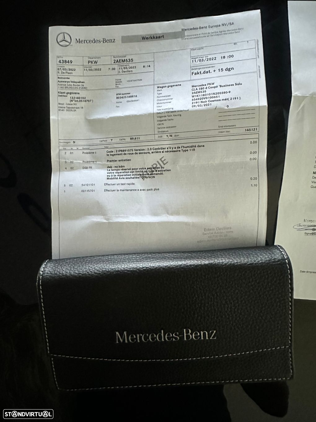 Mercedes-Benz CLA 180 d AMG Line Aut. - 45