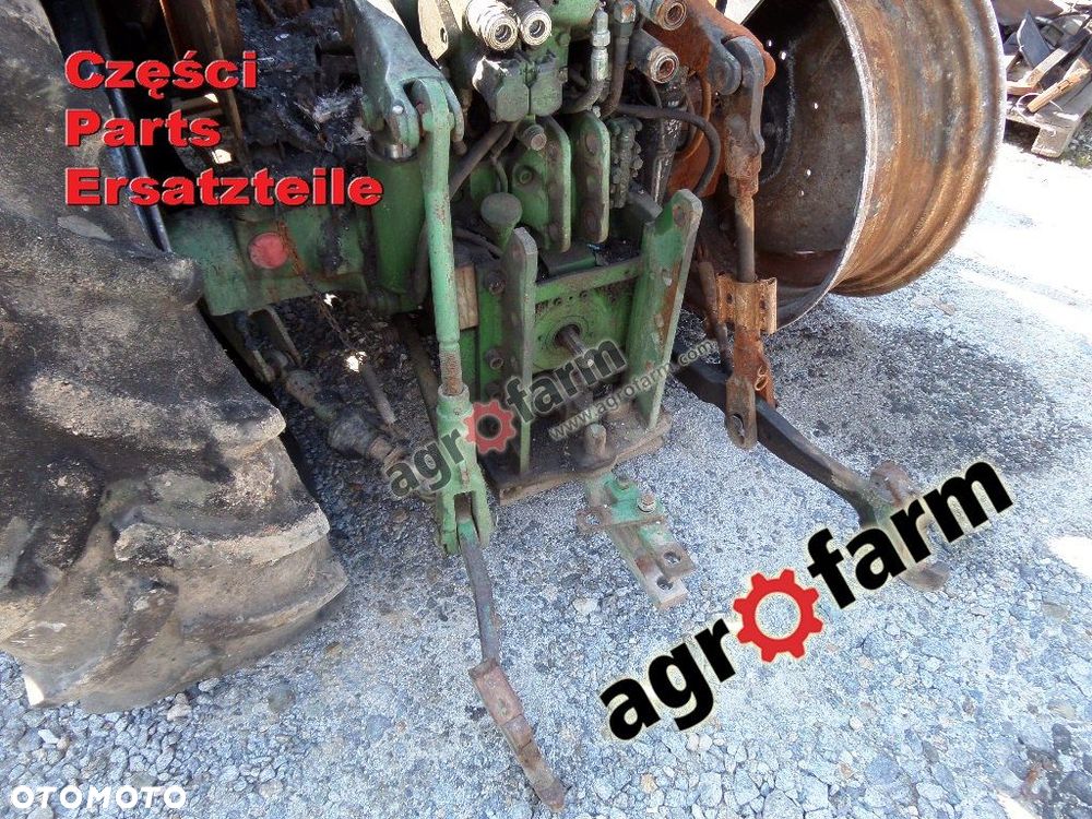 John Deere 6400 części, skrzynia biegów, silnik - 4