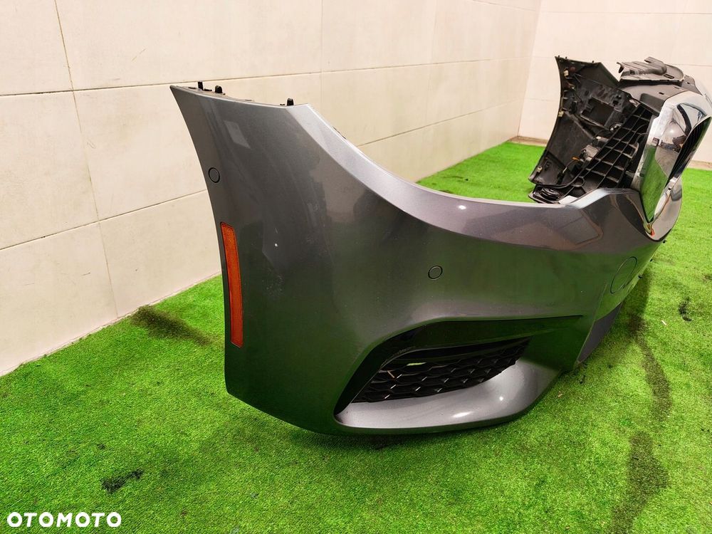 BMW 5 G30 G31 ZDERZAK PRZÓD M-PAKIET 6PDC HALOGENY USA C2Y - 2