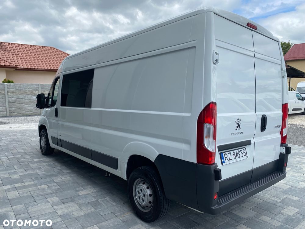 Peugeot BOXER, brygadowy, 7-osobowy, L3H2, zakupiony w salonie w Rzeszowie, bezwypadkowy - 40