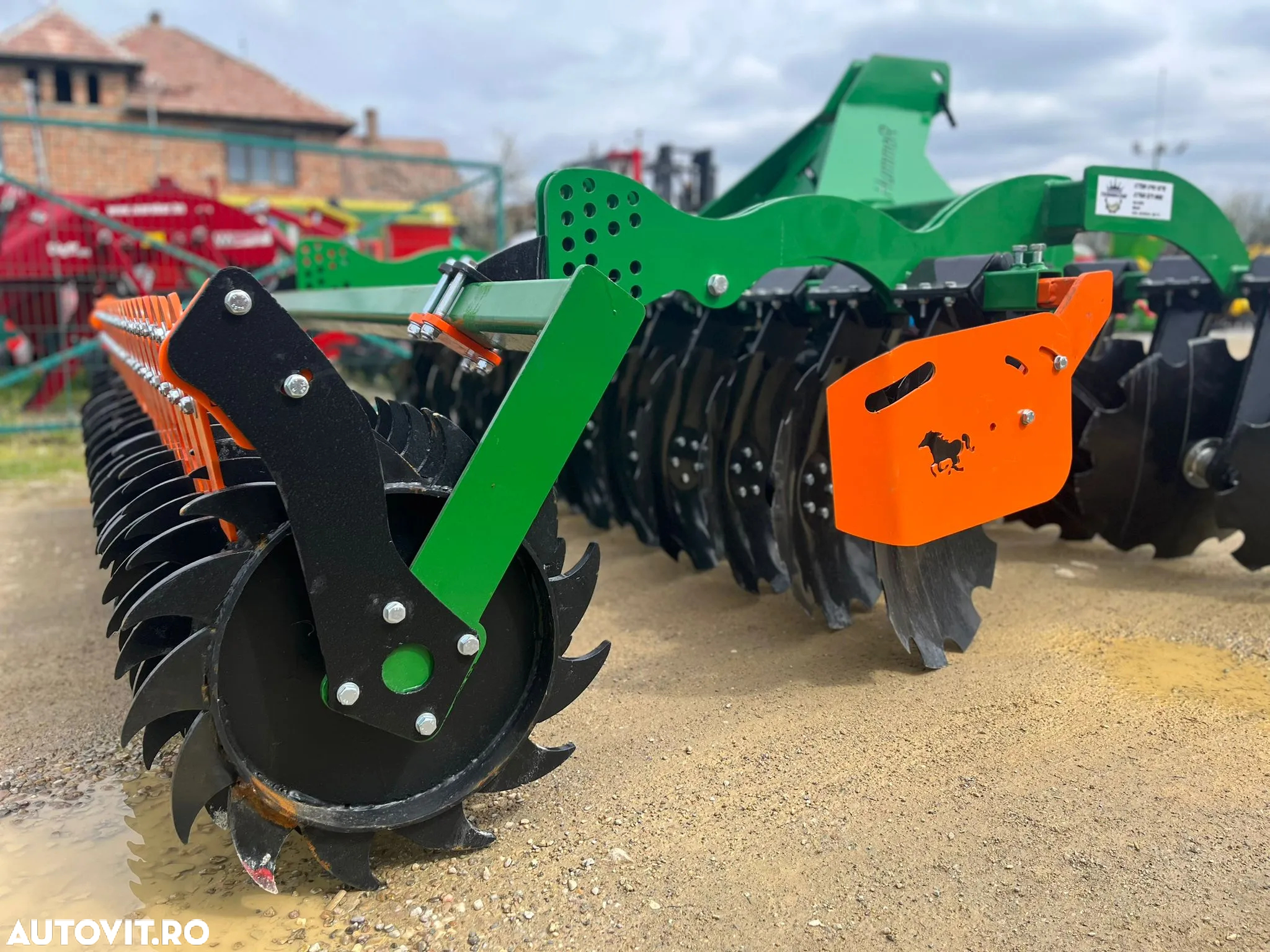 Terraking TerraDISC / Grapa cu disc HUMMER cu tavalug packer - 4