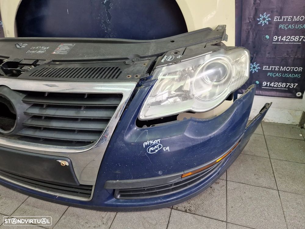 Frente completa usada VW PASSAT B6 2.0 TDI capot parachoques oticas guardalamas - 5