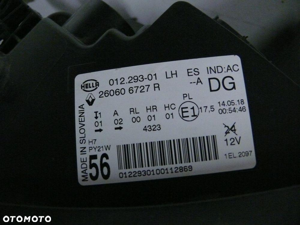 LAMPA PRZEDNIA LEWA RENAULT SCENIC IV 4 GRAND SCENIC 2016 2022 - 3