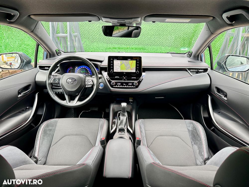 Toyota Corolla 2.0 HSD TS Exclusive Plus tapiterie Neagra - 8