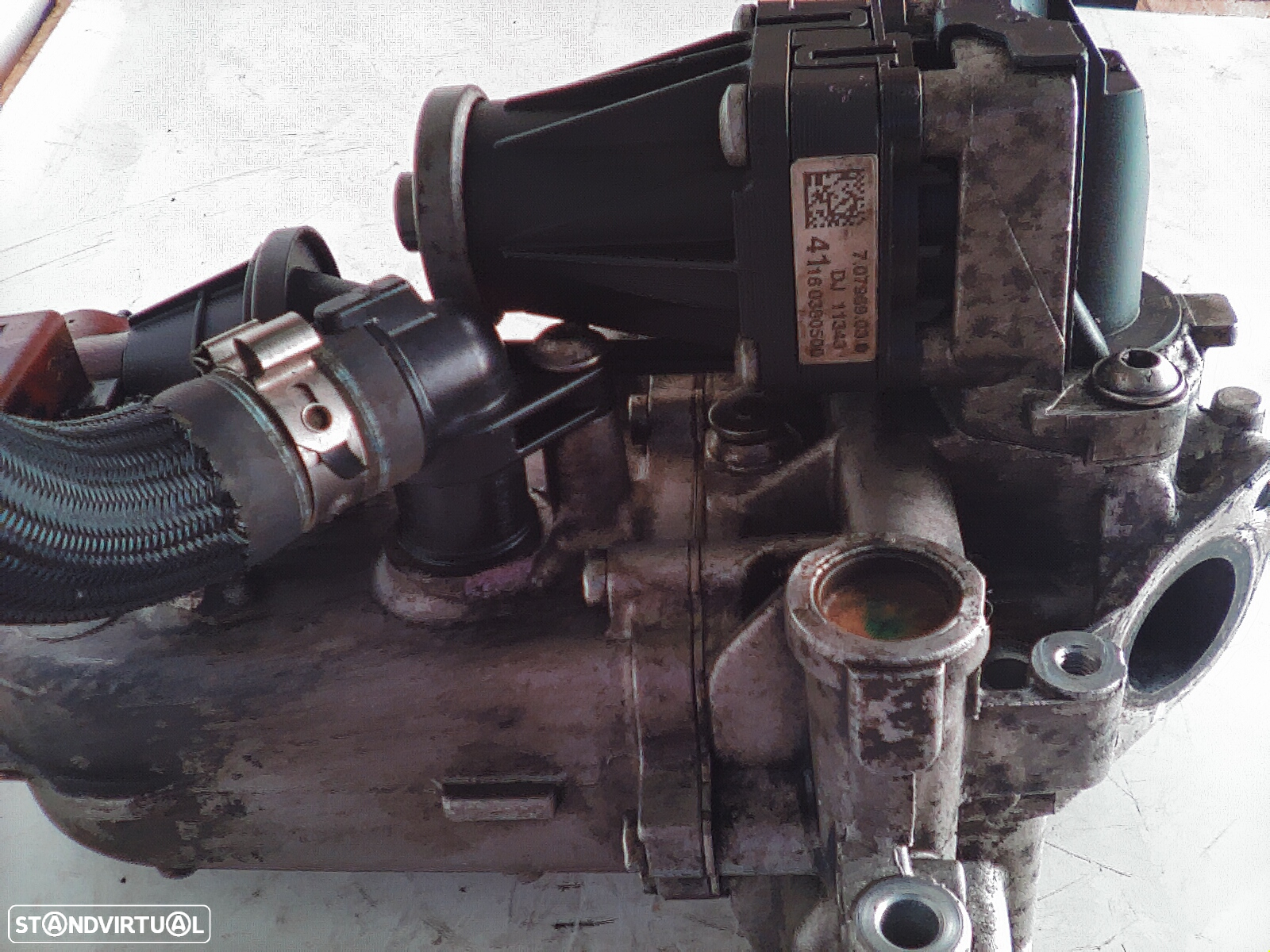 Radiador EGR , Corpo reciclagem de gases Opel , Fiat 1.3 CDTI multjet   ref: TE400G4N1B - 02  / 52948103.0 - 3