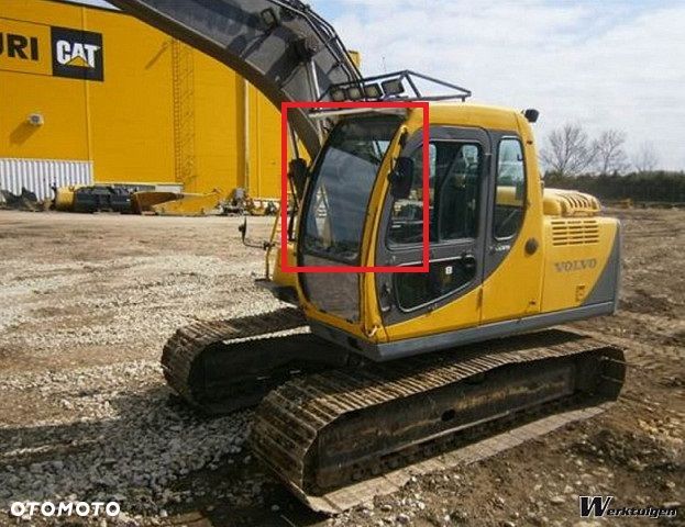 Szyba Szyby Volvo - przednia górna nr 116 - 2