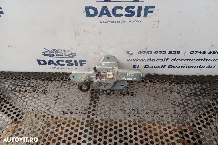 Motoras stergator luneta Mazda 2 DE  [din 2007 pana  2010] seria Hatchback 5-usi 1.3 MT (75 hp) - 1