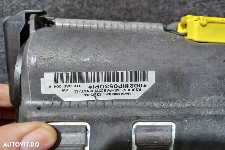 Airbag pasager 1T0880204A Volkswagen VW Touran 1 [2003 - 2006] Miniva - 3