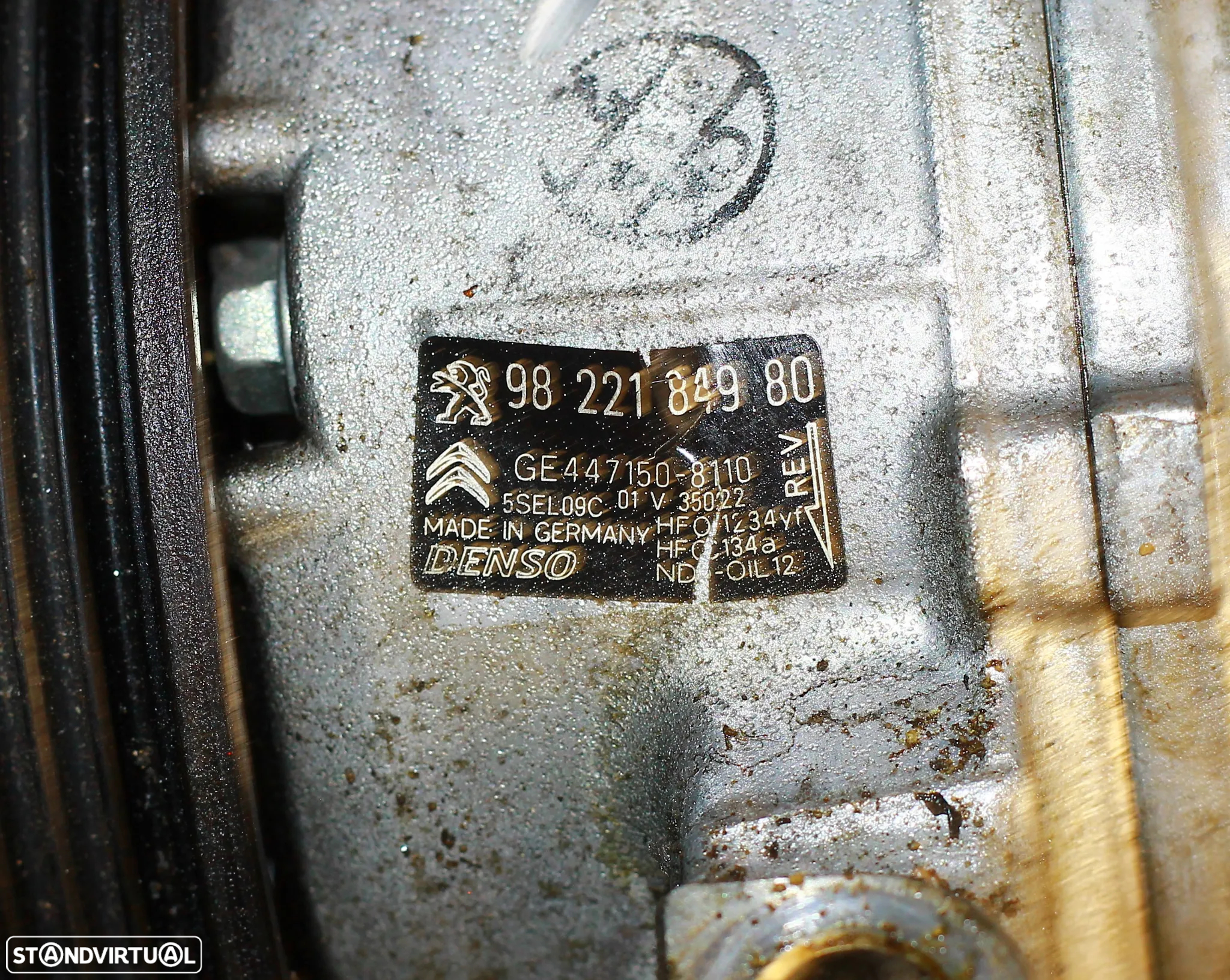 COMPRESSOR AC PEUGEOT 208 - 4