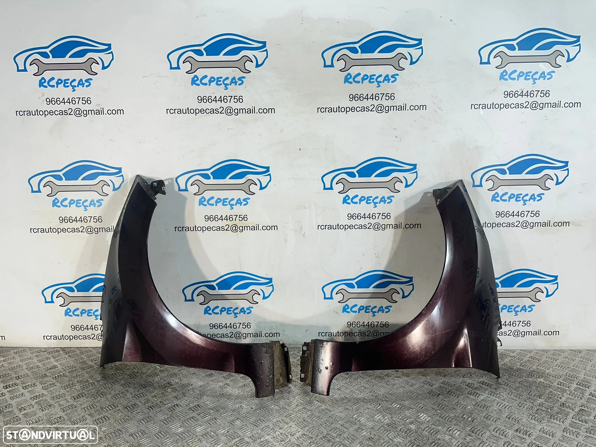 Conjunto Guardalamas Esquerdo Direito Ford Fiesta MK6 VI 6 2008 - 2017 - 2