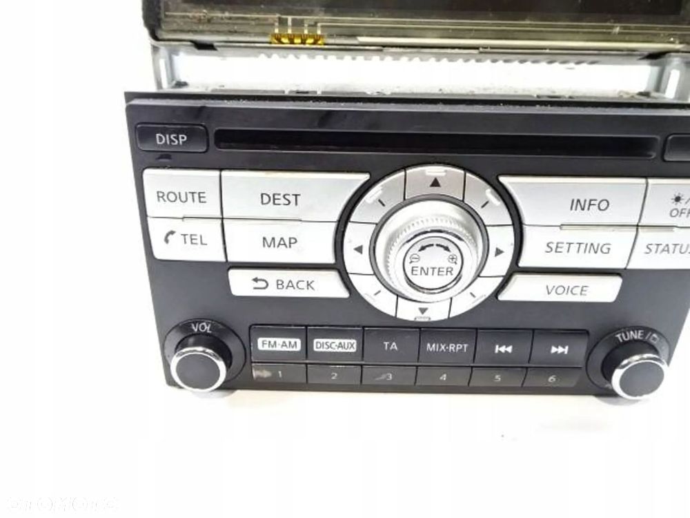 radio cd wyświetlacz nissan x-trail t31 - 7
