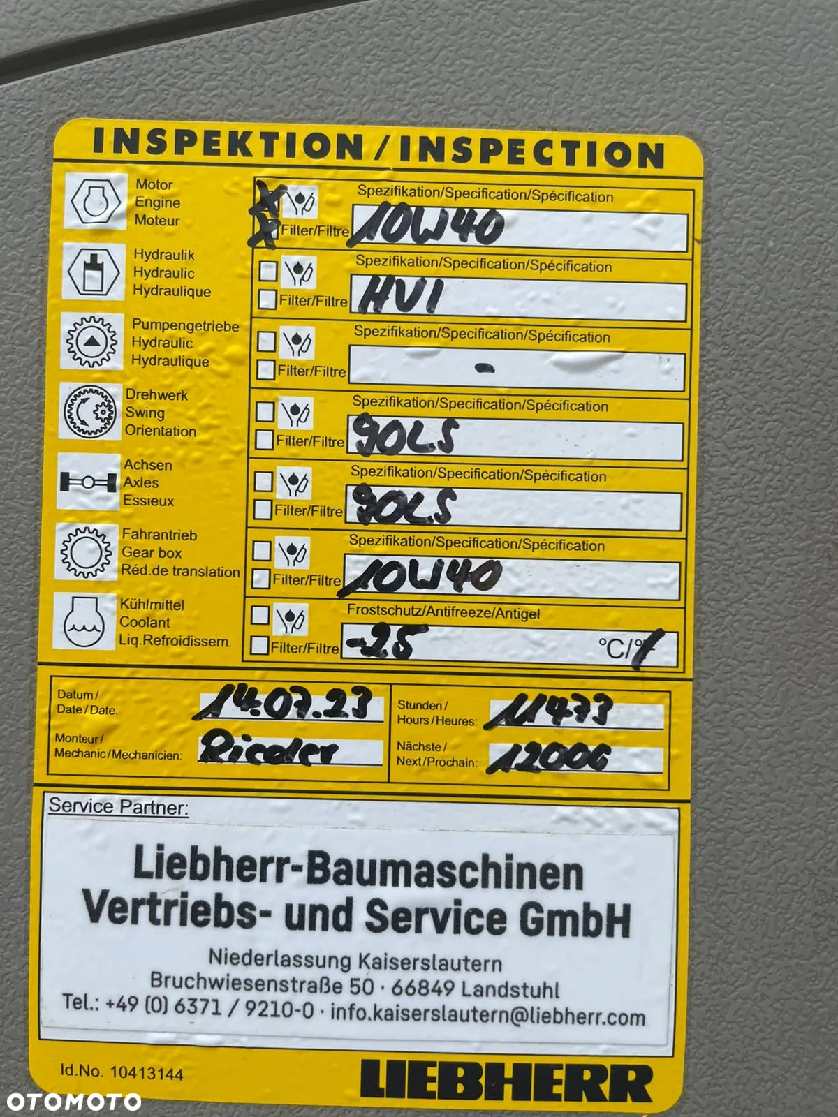 Liebherr A900 C Z NIEMIEC SUPER STAN / 314 / 316 / 904 / 914 / 916 / 918 / 920 - 6